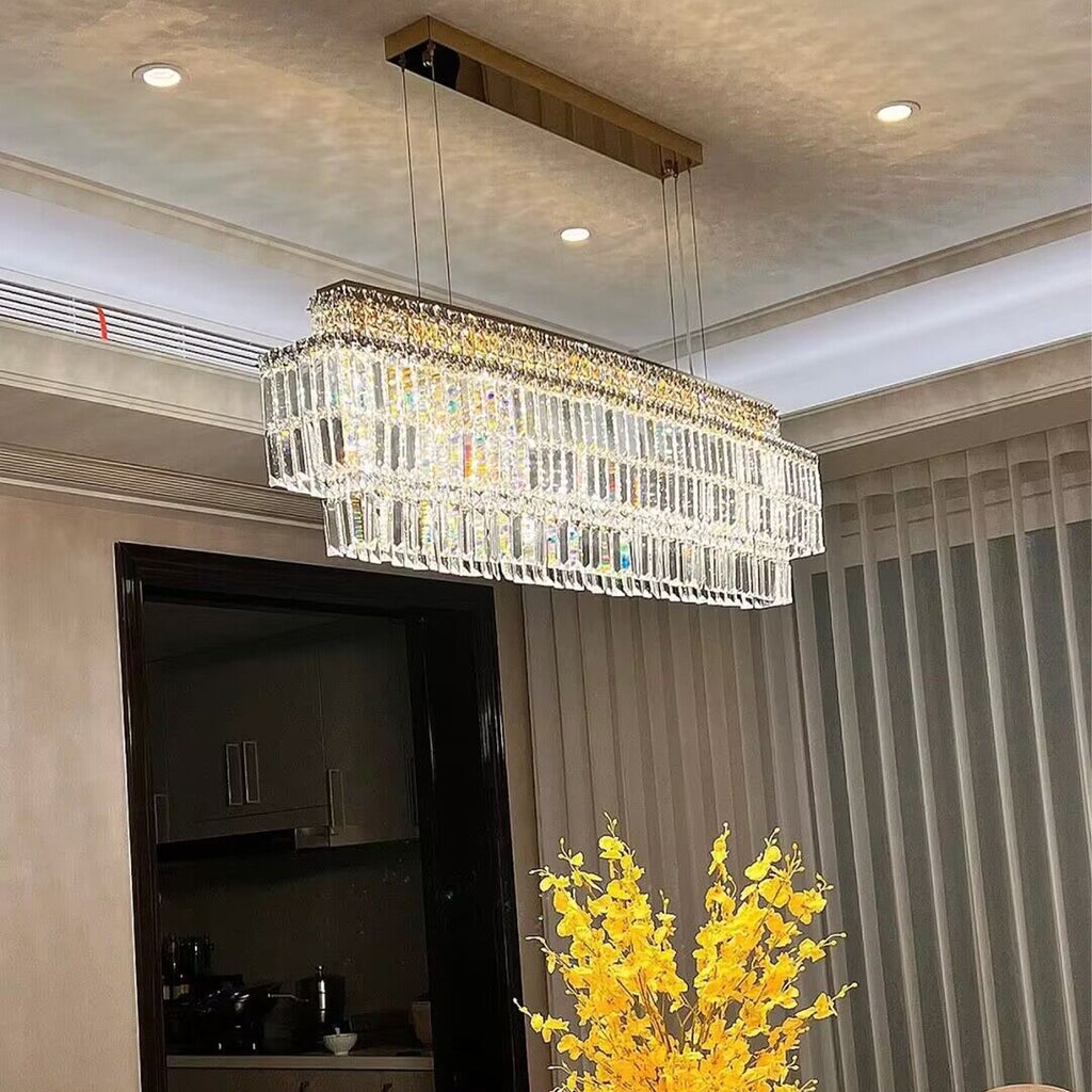 Extra Large/oversized /huge RECTANGLE crystal chandelier modern dining table pendant light long ceiling crystal chandelier for big space/long table,bar,coffee table ,restaurant,coffee shop.hotel lobby