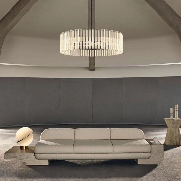 round, modern, nordic, scandinavian, minimalist, glass, rod, pendant, chandelier, living room, hallway, foyer, home office, 