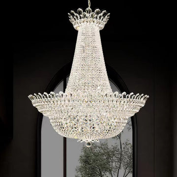 camelot, large, crystal, pendant, chandelier, living room, dining room, study, hallway, entryway, foyer, study