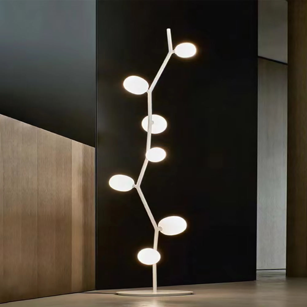 nordic, scandinavian, minimalist, tree branch, floor lamp, table lamp, glass, multi-color, bedroom, living room, 