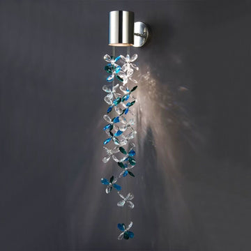 Modern Flower Romantic Colorful Wall Light Creative Art Light Luxury Light Fixture  