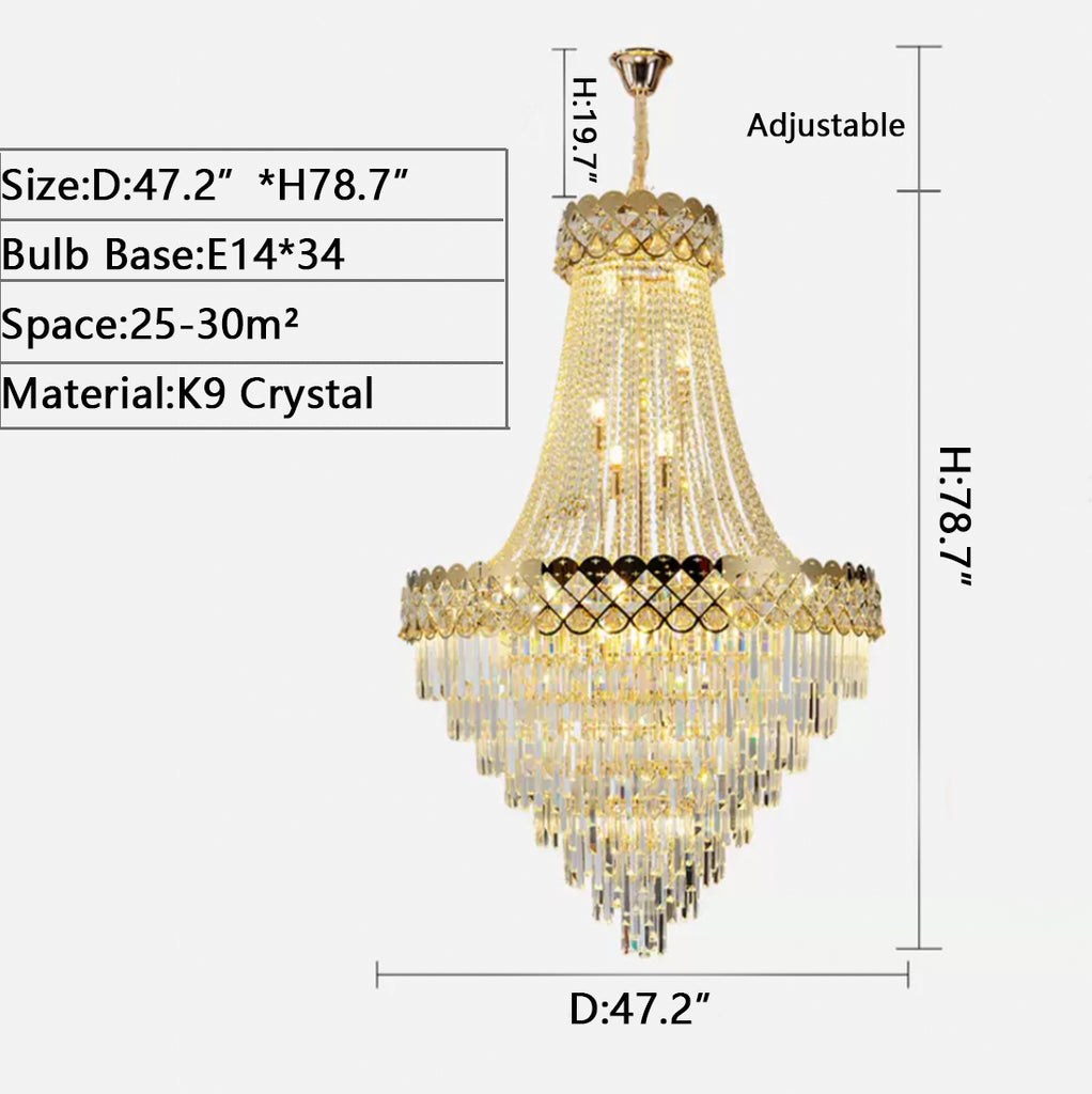 d47.2"*h78.7" oversize modern for villa/duplex buildings/loft living room/entryway/foyer/staircase/stairwell/entrance.shopping mall center,hotel lobby,coffee shop ,bar....