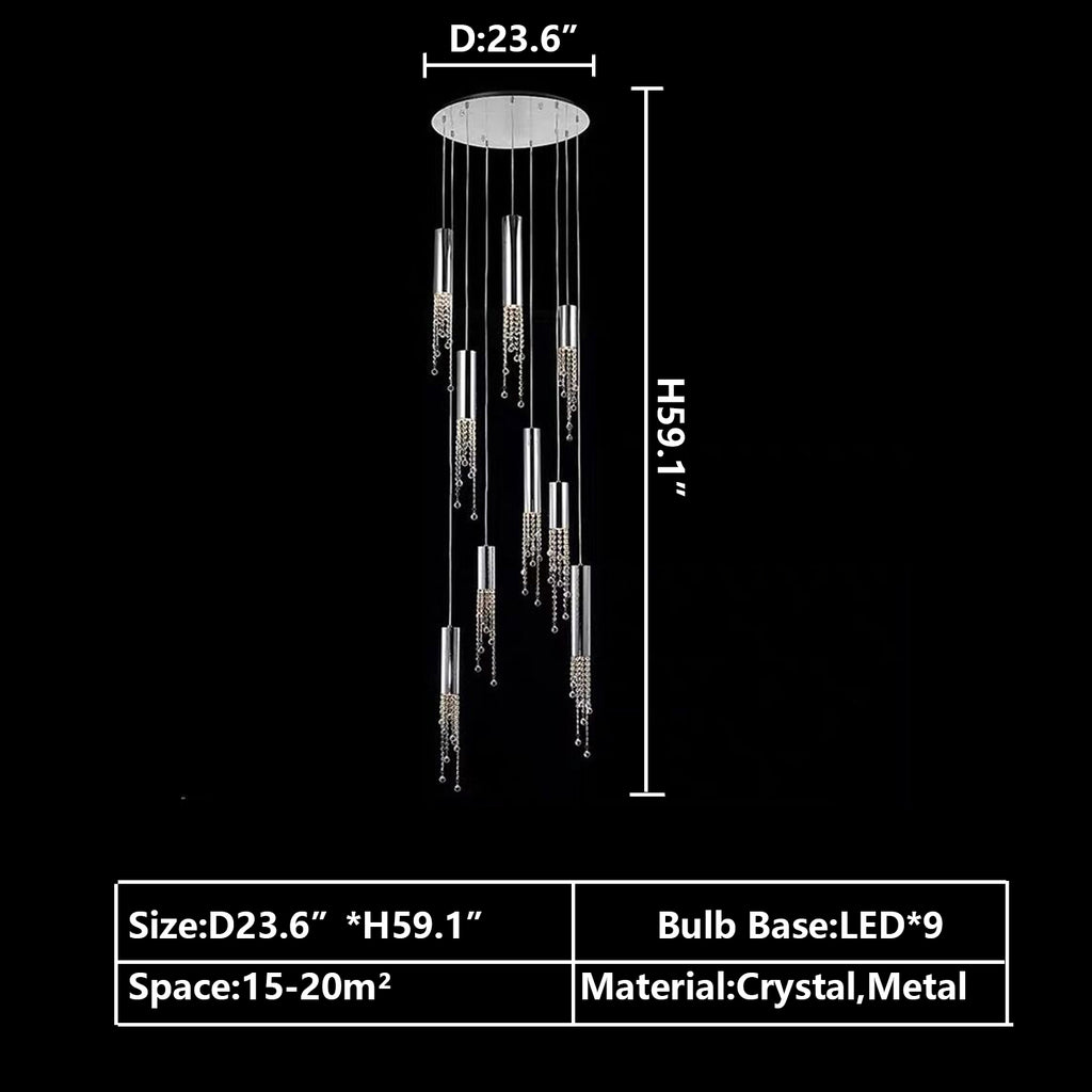 97 lights D23.6 "*H59.1" ROUND