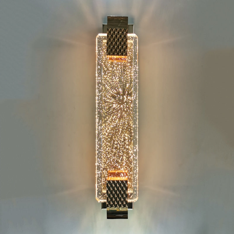 staarburst, gold, black, light luxury, seedy glass, wall light, wall lamp, bedside, entryway, foyer, hallway, living room, indoor, outdoor