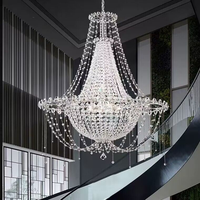 High-end luxury crystal chandelier extra large /small italian romantic light modern princess  decorative bedroom/living room/dining room/girl's room coffee shop/shopping mall /restaurant/cafe/wedding showroom.