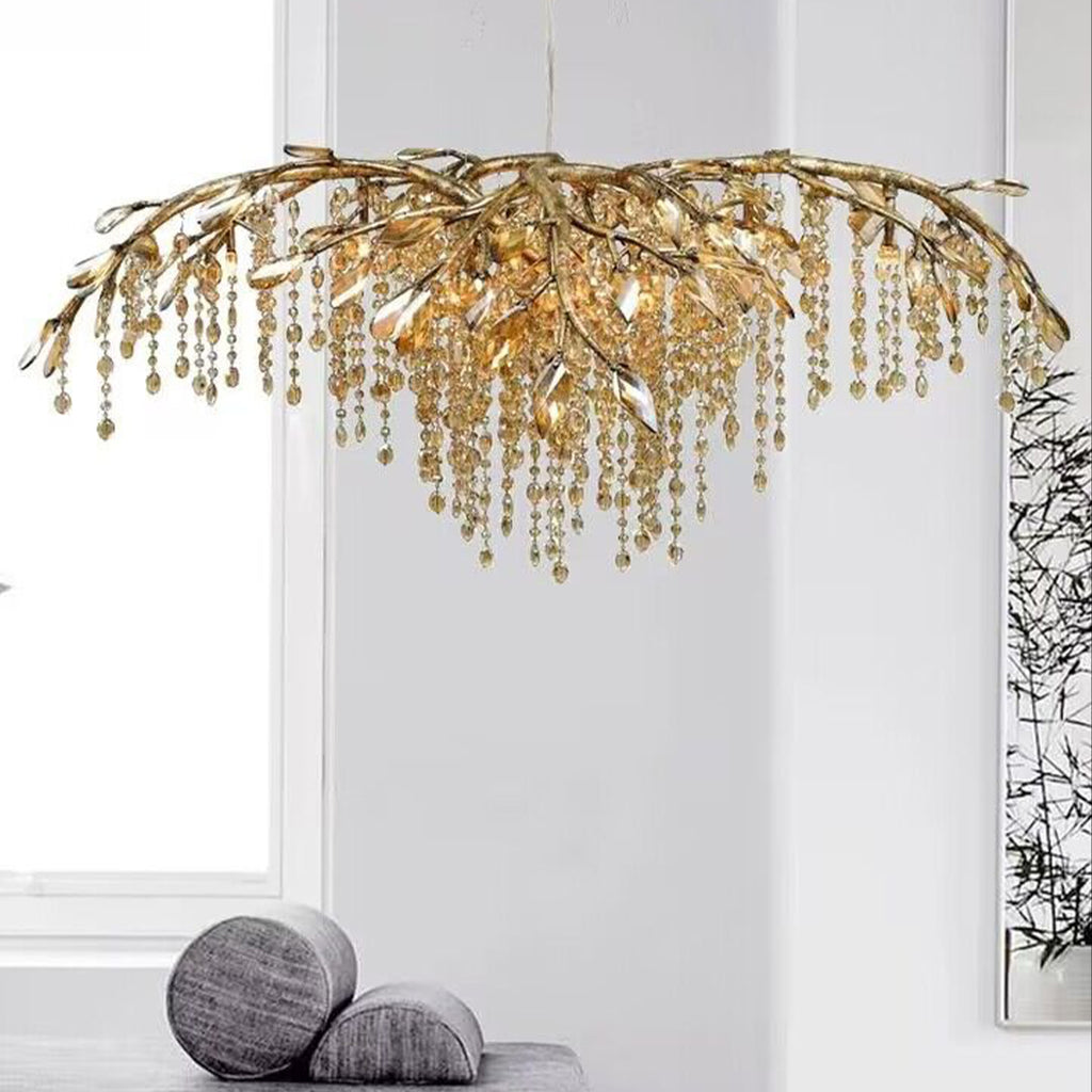 Golden Mystic Gold Autumn Twilight 12 Light Crystal Chandelier,Golden Lighting  Autumn Twilight 24-Light Mystic Gold Modern/Contemporary Crystal Chandelier Item #2836726  Model #9903-24 MG,    