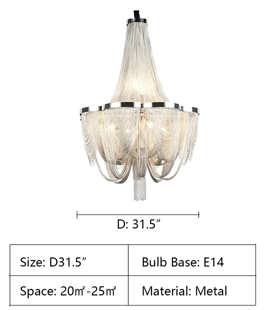 D31.5" maxim lighting lampe Maxim Lighting Chantilly 40-Light Polished Nickel Modern/Contemporary Bowl Pendant Light empire luxury chandelier tassel light foyer extra large light halllway huge light chandelier