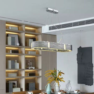 Extra large modern rectangle chrome/gold chandelier light ceiling crystal chandelier for dining table /coffee table/bar restaurant art light fixture 