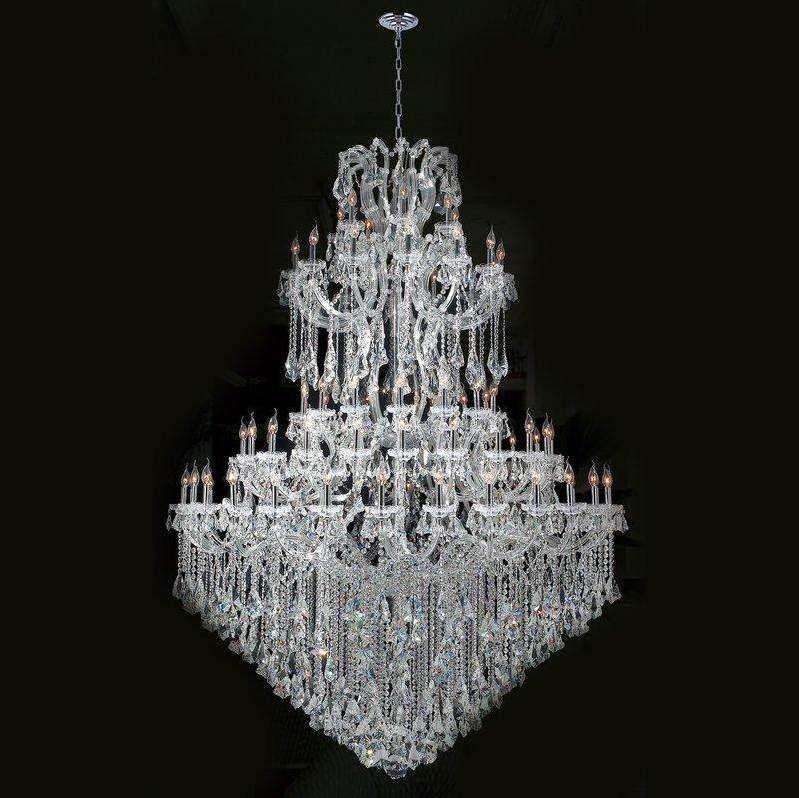 Regency Lighting-Maria Theresa Collection Chrome Finish 85 Lights Chandelier