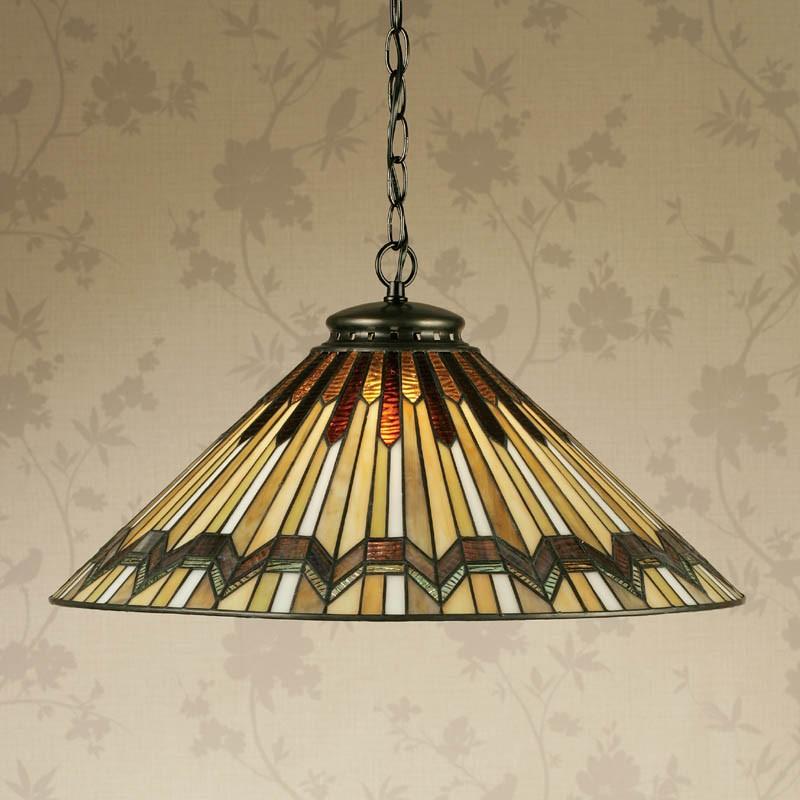 Toltec Lighting 82-DG-912 Elegante One-Light Pendant Dark Granite Finish with Pearl Flair Tiffany Glass, 16-Inch, antique, ceiling, entrance, coffee table, bar